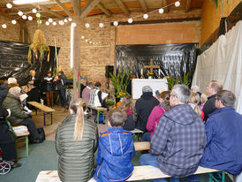 Ökumenischer Familiengottesdienst zum Erntedankfest (Foto: Karl-Franz Thiede)